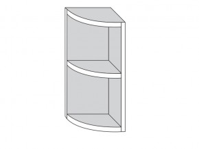 1.30.0р Полка угловая (h=720) радиусная  ЛДСП УНИ в Юрюзани - yuryuzan.mebel74.com | фото