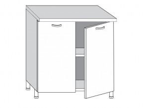 2.80.2 Шкаф-стол на 800мм с 2-мя дверцами в Юрюзани - yuryuzan.mebel74.com | фото