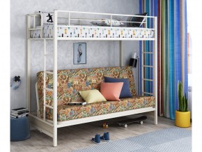 Двухъярусная кровать с диваном Мадлен Слоновая кость-марки в Юрюзани - yuryuzan.mebel74.com | фото