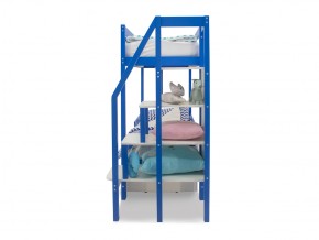 Двухъярусная кровать Svogen с ящиками синий в Юрюзани - yuryuzan.mebel74.com | фото 4