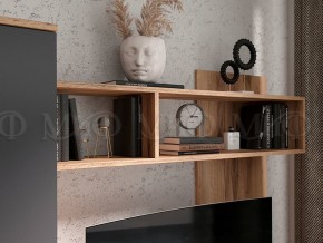 Гостиная Мини Графит, дуб крафт в Юрюзани - yuryuzan.mebel74.com | фото 3