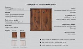 Кабинет Индиана Дуб Саттер в Юрюзани - yuryuzan.mebel74.com | фото 2