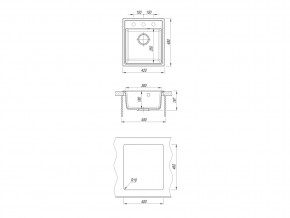 Каменная мойка Dr. Gans Smart Оливия 420 в Юрюзани - yuryuzan.mebel74.com | фото 2