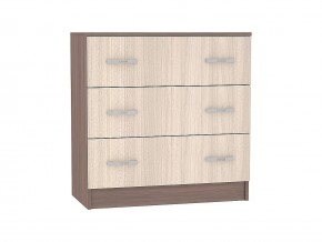 Комод 3 ящика КМ 551-М Бася ясень в Юрюзани - yuryuzan.mebel74.com | фото