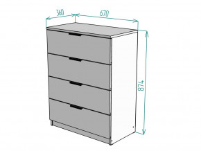 Комод Anna K216 ЯАС в Юрюзани - yuryuzan.mebel74.com | фото 3