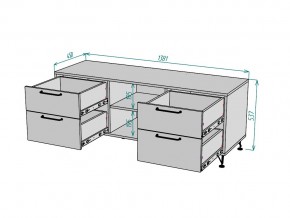 Комод Лофт K83 в Юрюзани - yuryuzan.mebel74.com | фото 3