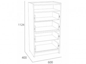 Комод Оттавия НМ 011.03 Антрацит в Юрюзани - yuryuzan.mebel74.com | фото 2