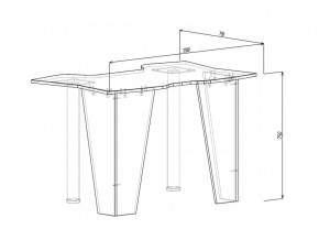 Компьютерный стол КЛ №9.1 в Юрюзани - yuryuzan.mebel74.com | фото 3