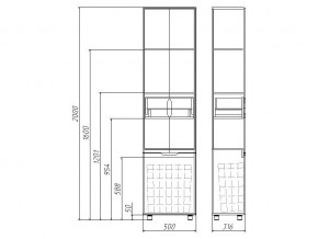 Комплект мебели для ванной 3D 100 с тумбой в Юрюзани - yuryuzan.mebel74.com | фото 2