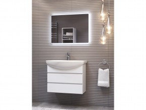 Комплект мебели в ванную Wing 600-0-2 подвесной белый в Юрюзани - yuryuzan.mebel74.com | фото