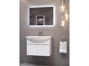 Комплект мебели в ванную Wing 600-2 подвесной белый в Юрюзани - yuryuzan.mebel74.com | фото
