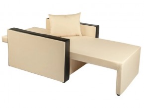 Кресло-кровать Милена с подлокотниками рогожка cream в Юрюзани - yuryuzan.mebel74.com | фото 2