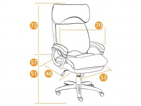 Кресло офисное Duke ткань коричневый/бронзовый в Юрюзани - yuryuzan.mebel74.com | фото 2