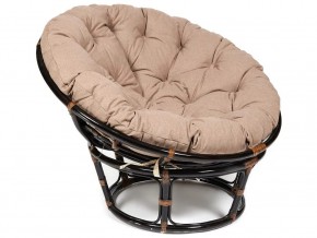 Кресло Papasan 23/01 W с подушкой Antique brown, экошерсть Коричневый в Юрюзани - yuryuzan.mebel74.com | фото