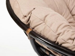 Кресло Papasan 23/01 W с подушкой Antique brown, экошерсть Коричневый в Юрюзани - yuryuzan.mebel74.com | фото 4