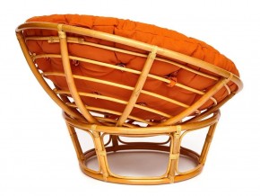 Кресло Papasan 23/01 W с подушкой Honey, ткань Оранжевый в Юрюзани - yuryuzan.mebel74.com | фото 3