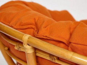 Кресло Papasan 23/01 W с подушкой Honey, ткань Оранжевый в Юрюзани - yuryuzan.mebel74.com | фото 4