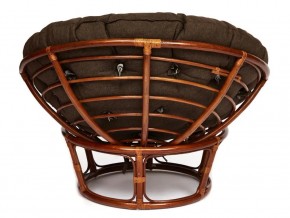 Кресло Papasan 23/01 W с подушкой Pecan, ткань Коричневый в Юрюзани - yuryuzan.mebel74.com | фото 2