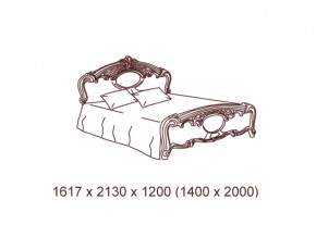 Кровать 2-х спальная 1400*2000 с ортопедом в Юрюзани - yuryuzan.mebel74.com | фото