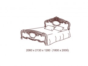 Кровать 2-х спальная 1800*2000 с основанием в Юрюзани - yuryuzan.mebel74.com | фото