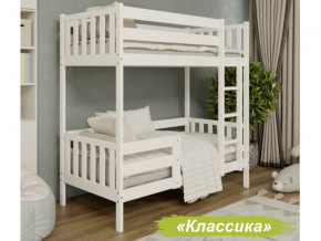 Кровать 2-х ярусная Аист-2 Классика белый 1800х900 мм в Юрюзани - yuryuzan.mebel74.com | фото