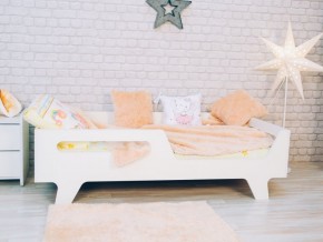 Кровать детская Бэби белая в Юрюзани - yuryuzan.mebel74.com | фото 1