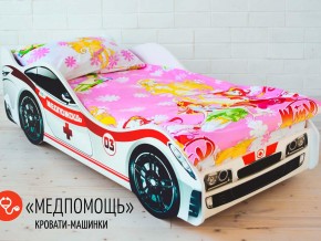 Кровать детская машина Медпомощь в Юрюзани - yuryuzan.mebel74.com | фото