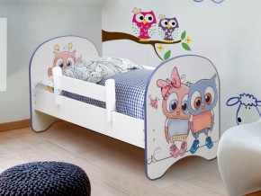 Кровать детская с фотопечатью без ящика Совята 700*1400 в Юрюзани - yuryuzan.mebel74.com | фото