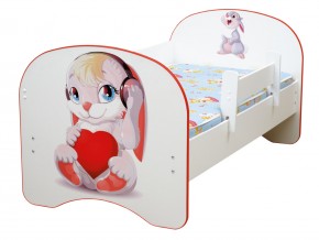 Кровать детская с фотопечатью без ящика Зайчик 800*1900 в Юрюзани - yuryuzan.mebel74.com | фото 1