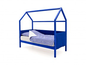 Кровать-домик мягкий Svogen синий в Юрюзани - yuryuzan.mebel74.com | фото