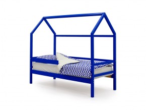 Кровать-домик Svogen с бортиком синий в Юрюзани - yuryuzan.mebel74.com | фото