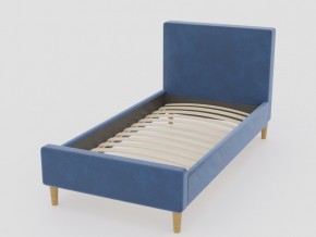 Кровать Линси 900 синий в Юрюзани - yuryuzan.mebel74.com | фото