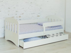 Кровать Малыш с ящиком белая в Юрюзани - yuryuzan.mebel74.com | фото