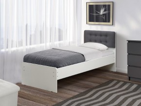 Кровать одинарная №6 800х1900 с мягкой спинкой в Юрюзани - yuryuzan.mebel74.com | фото
