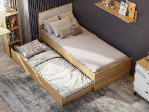 Кровать одинарная Милан выкатная с настилом в Юрюзани - yuryuzan.mebel74.com | фото