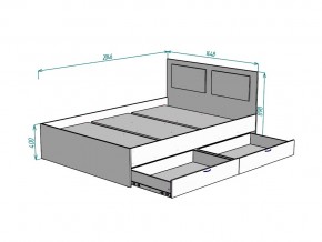 Кровать Ольга L41 ширина 1400 в Юрюзани - yuryuzan.mebel74.com | фото 3