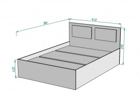 Кровать Ольга L50 ширина 1400 в Юрюзани - yuryuzan.mebel74.com | фото 3