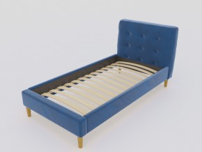 Кровать Пайли 900 синий в Юрюзани - yuryuzan.mebel74.com | фото