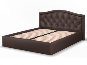Кровать подъемная Стелла 1400 коричневая в Юрюзани - yuryuzan.mebel74.com | фото