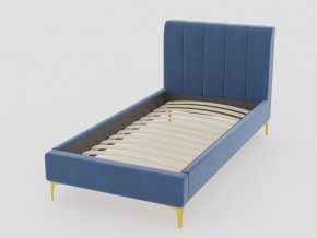 Кровать Рошаль 900 синий в Юрюзани - yuryuzan.mebel74.com | фото 1