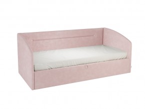 Кровать софа Альба 900 велюр нежно-розовый в Юрюзани - yuryuzan.mebel74.com | фото