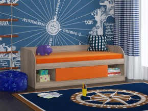 Кровать Соня 4 сонома-оранжевый в Юрюзани - yuryuzan.mebel74.com | фото