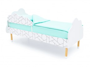 Кровать Stumpa Облако с бортиком рисунок Мозаика в Юрюзани - yuryuzan.mebel74.com | фото 1