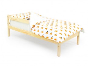 Кровать Svogen classic с бортиком натура без покрытия в Юрюзани - yuryuzan.mebel74.com | фото