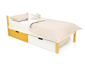 Кровать Svogen classic с ящиками дерево-белый в Юрюзани - yuryuzan.mebel74.com | фото 1