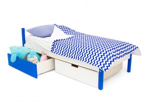 Кровать Svogen classic с ящиками сине-белый в Юрюзани - yuryuzan.mebel74.com | фото 3