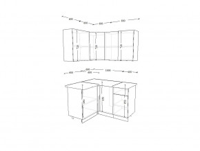 Кухонный гарнитур 25 Лофт 1200х1400 мм в Юрюзани - yuryuzan.mebel74.com | фото 2