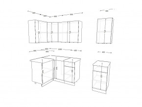 Кухонный гарнитур 29  Лофт 1200х1800 мм в Юрюзани - yuryuzan.mebel74.com | фото 2