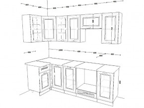 Кухонный гарнитур 5 Белый Вегас 1000х2400 мм в Юрюзани - yuryuzan.mebel74.com | фото 2