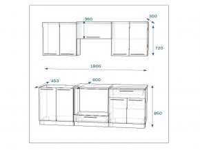 Кухонный гарнитур 7а Грецкий орех 1800 в Юрюзани - yuryuzan.mebel74.com | фото 2